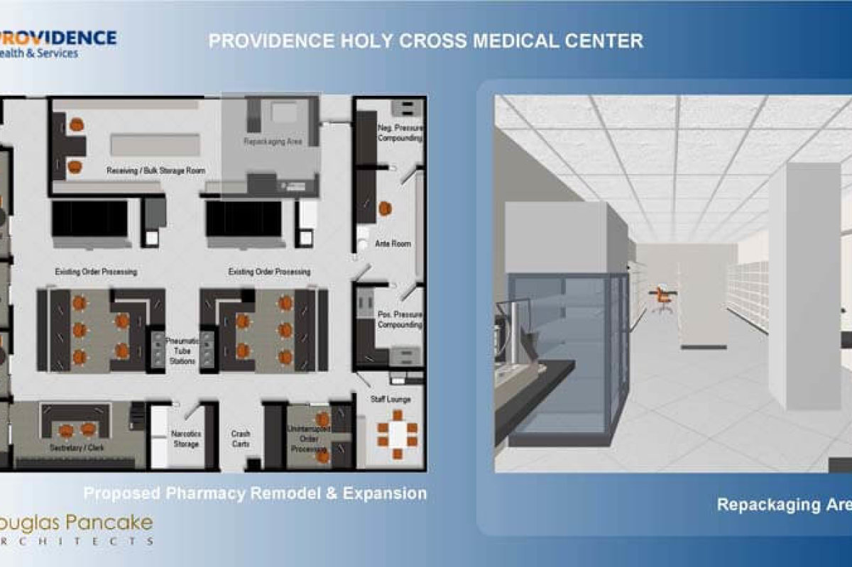 Pharmacy and Clinical Laboratory Expansion at Providence Holy Hospital